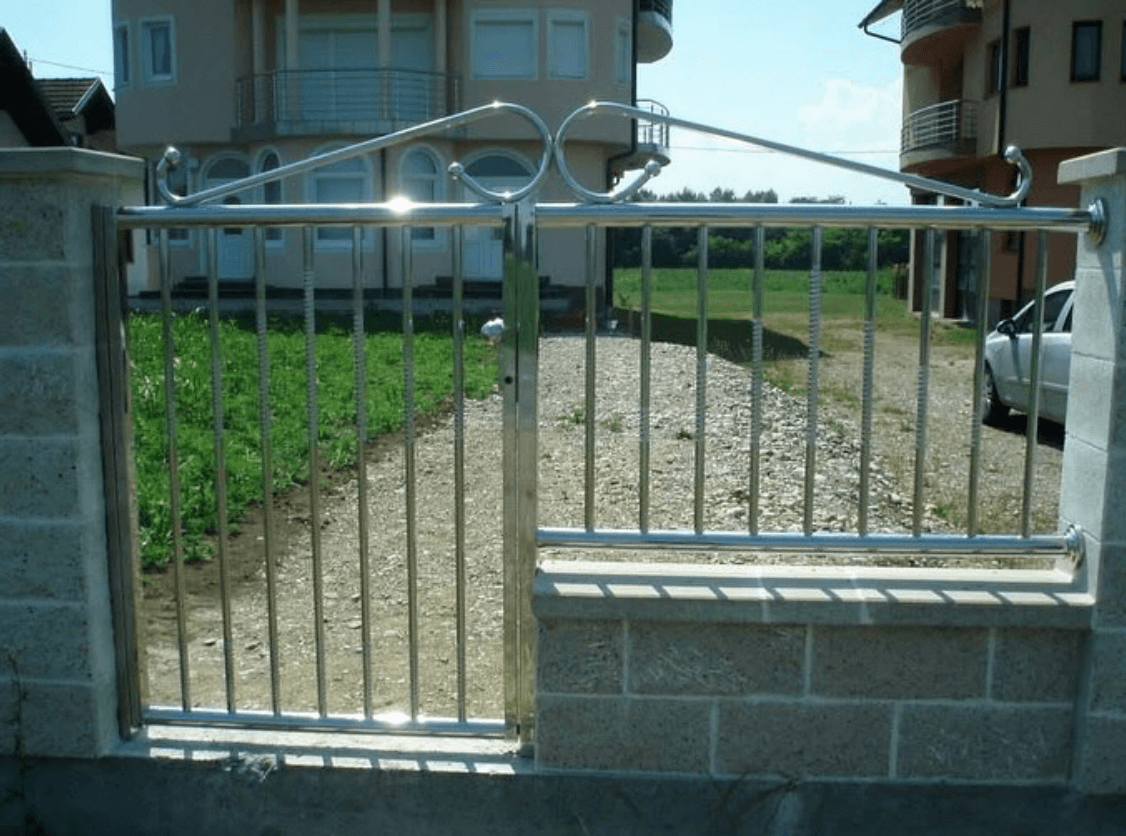 Krilna kapija - inox